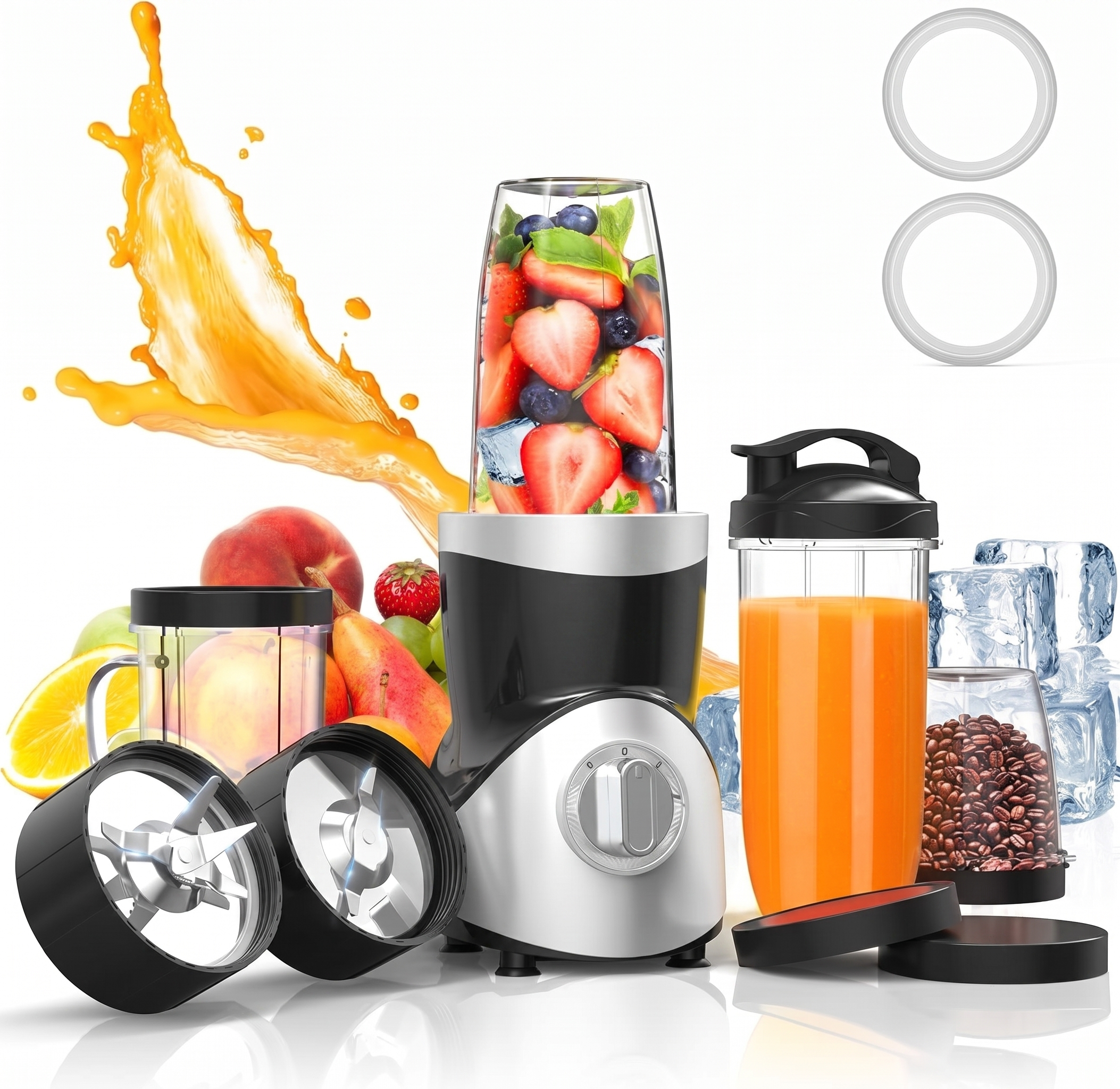Smoothie Blender, Blender for Shakes and Smoothies