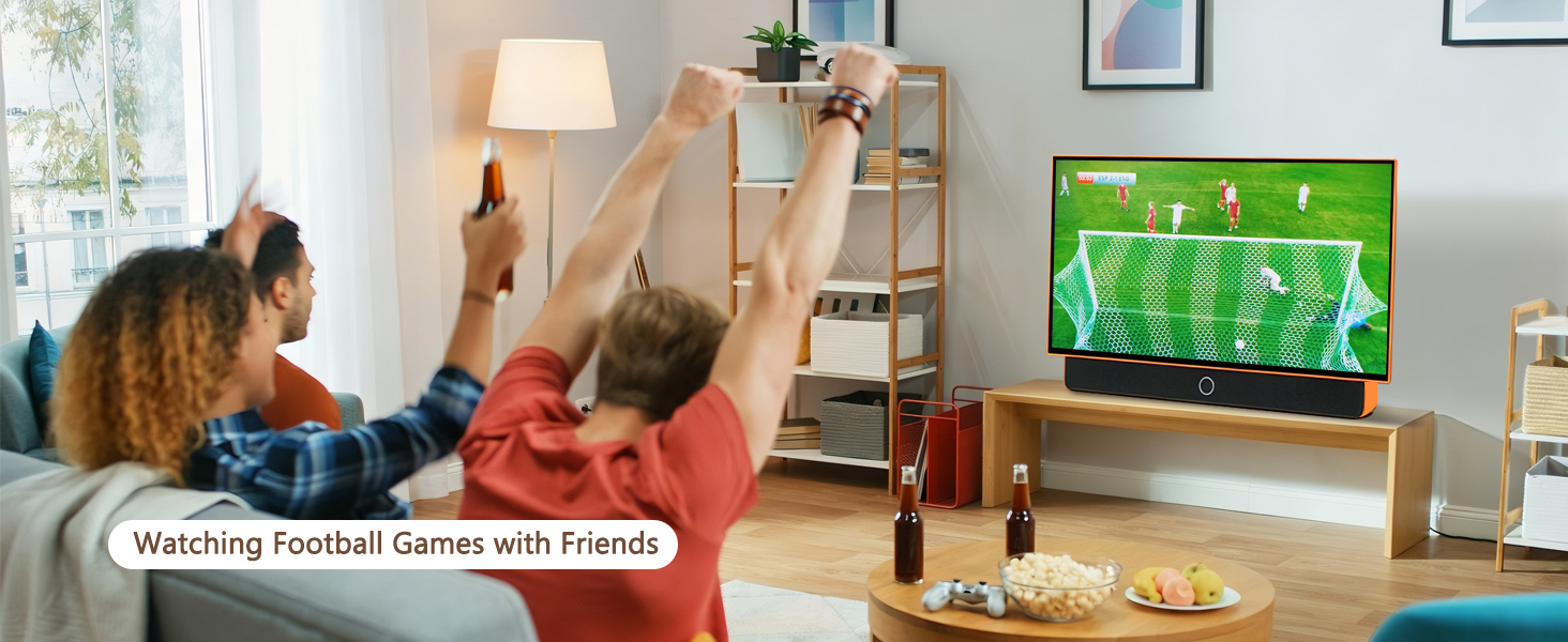 Watching Football Games with Friends