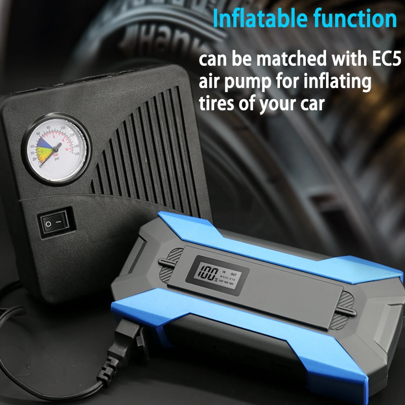 A12 Portable Jump Starter with LED & USB