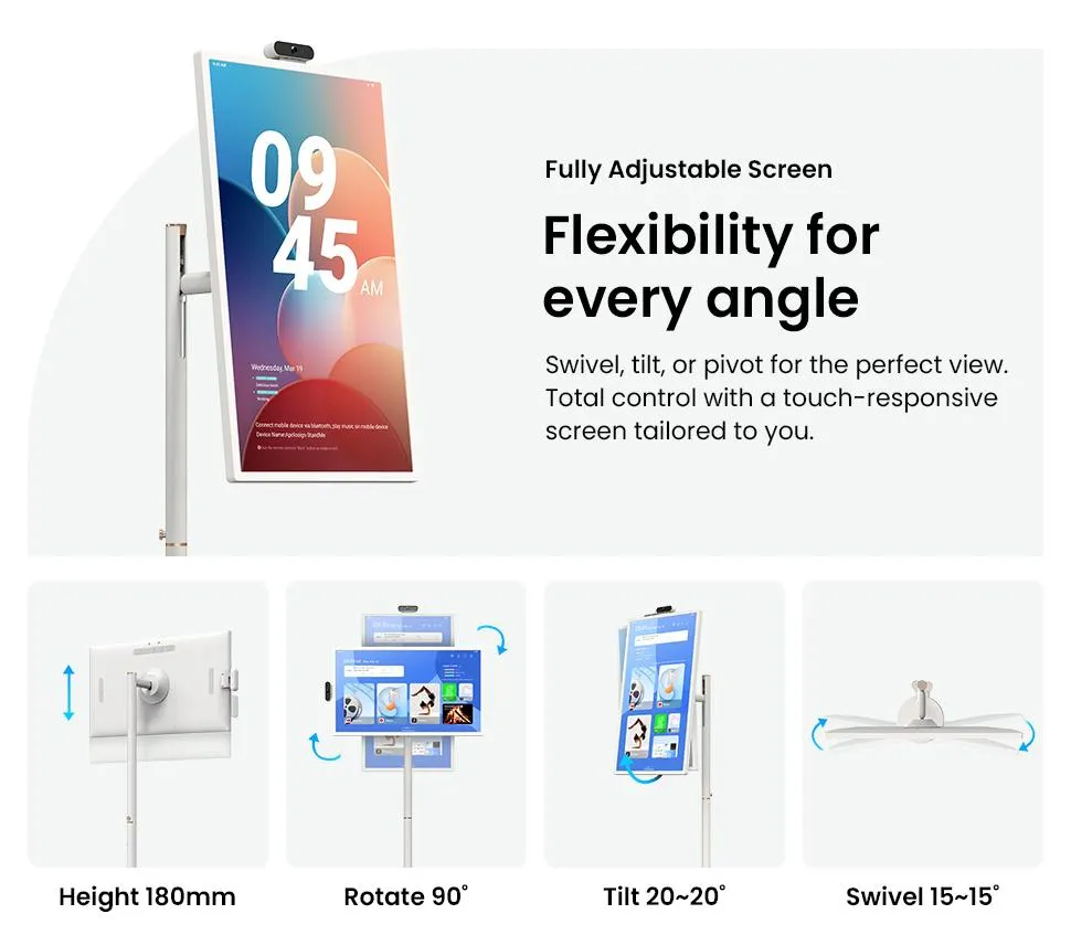 2026 Apolosign Gen 2 Portable TV, Ultra-Large 15000mAh Battery, 24 inch 32 inch True 4K UHD Portable TV, 16(8+8)GB+256GB, Google EDLA-Certified Android 16 OS, Touch Screen, Voice Remote Control, Support Google&Apolosign Calendar 2026 Apolosign Gen 2 Portable TV, Ultra-Large 15000mAh Battery, 24 inch 32 inch True 4K UHD Portable TV, 16(8+8)GB+256GB, Google EDLA-Certified Android 16 OS, Touch Screen, Voice Remote Control, Support Google&Apolosign Calendar