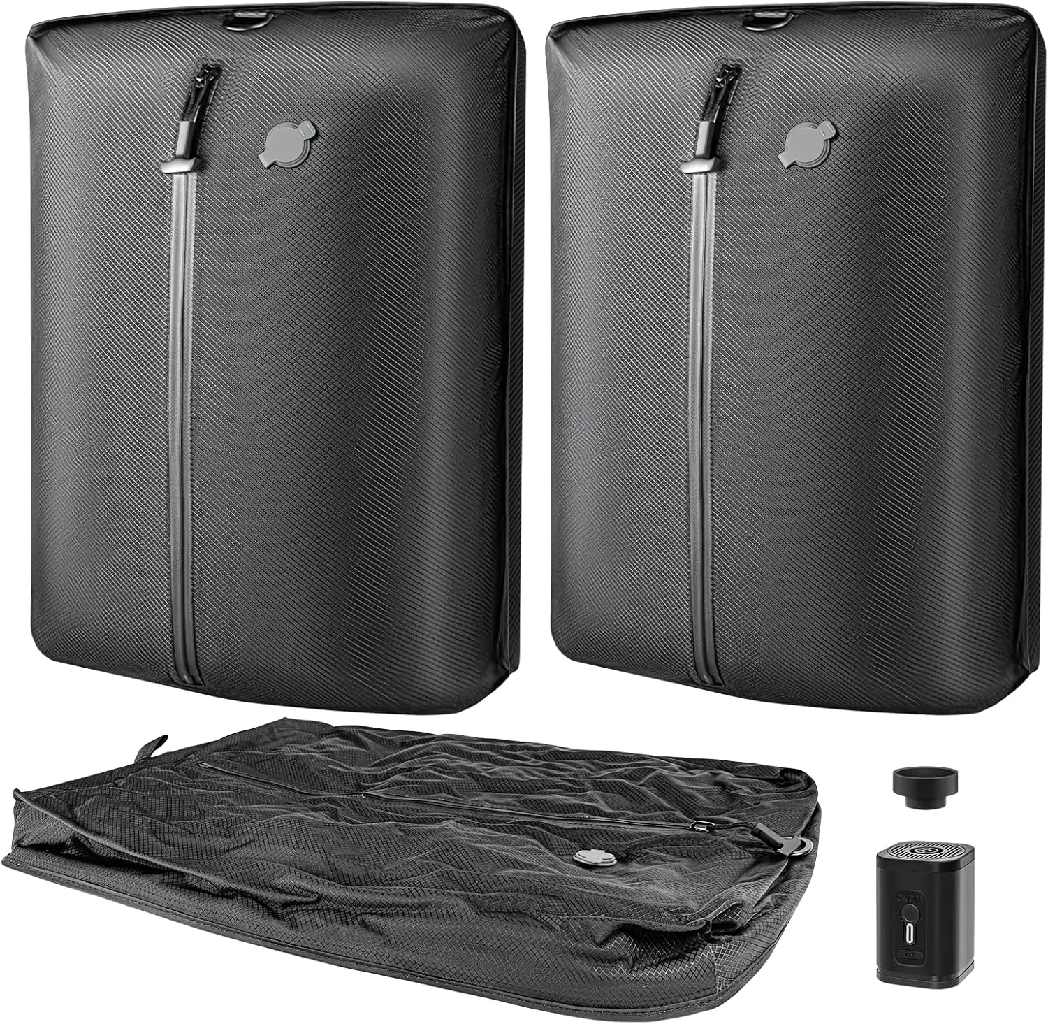 Vacuum Storage Bags for Travel with Wireless Pump