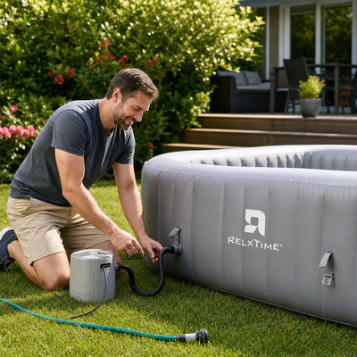How to inflate Lumen Hot Tub