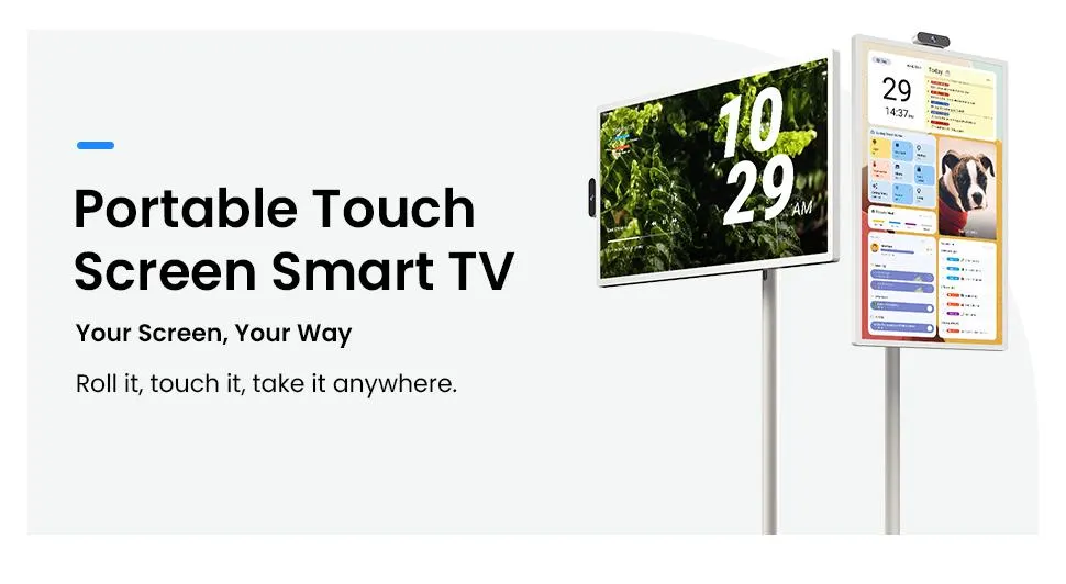 2026 Apolosign Gen 2 Portable TV, Ultra-Large 15000mAh Battery, 24 inch 32 inch True 4K UHD Portable TV, 16(8+8)GB+256GB, Google EDLA-Certified Android 16 OS, Touch Screen, Voice Remote Control, Support Google&Apolosign Calendar 2026 Apolosign Gen 2 Portable TV, Ultra-Large 15000mAh Battery, 24 inch 32 inch True 4K UHD Portable TV, 16(8+8)GB+256GB, Google EDLA-Certified Android 16 OS, Touch Screen, Voice Remote Control, Support Google&Apolosign Calendar