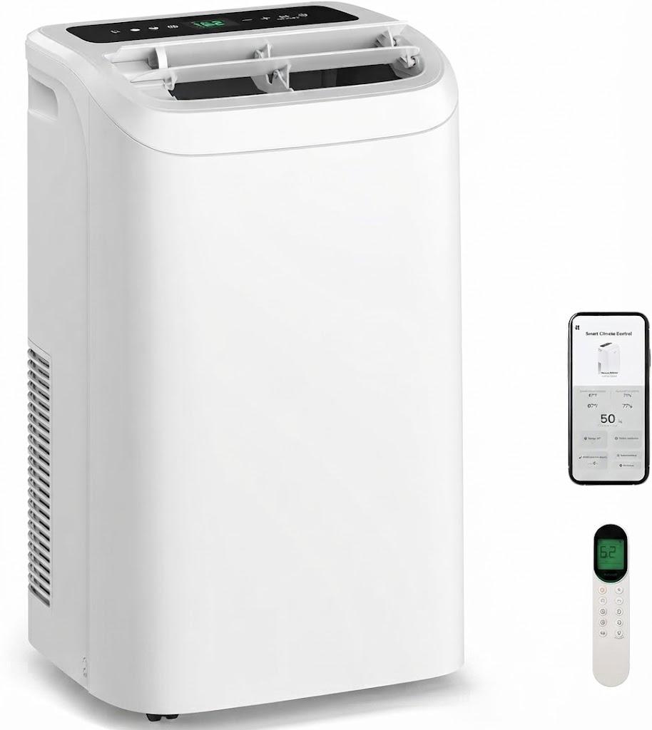Portable Air Conditioners-14,000 BTU (10,000 BTU SACC) Smart AC Ultra