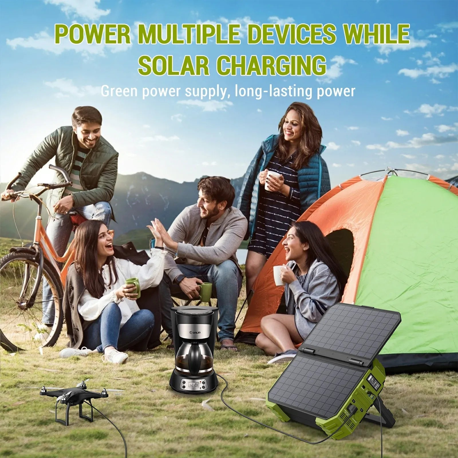 🔥Hot Sale🔥SolarGo Portable Power Pack Pro