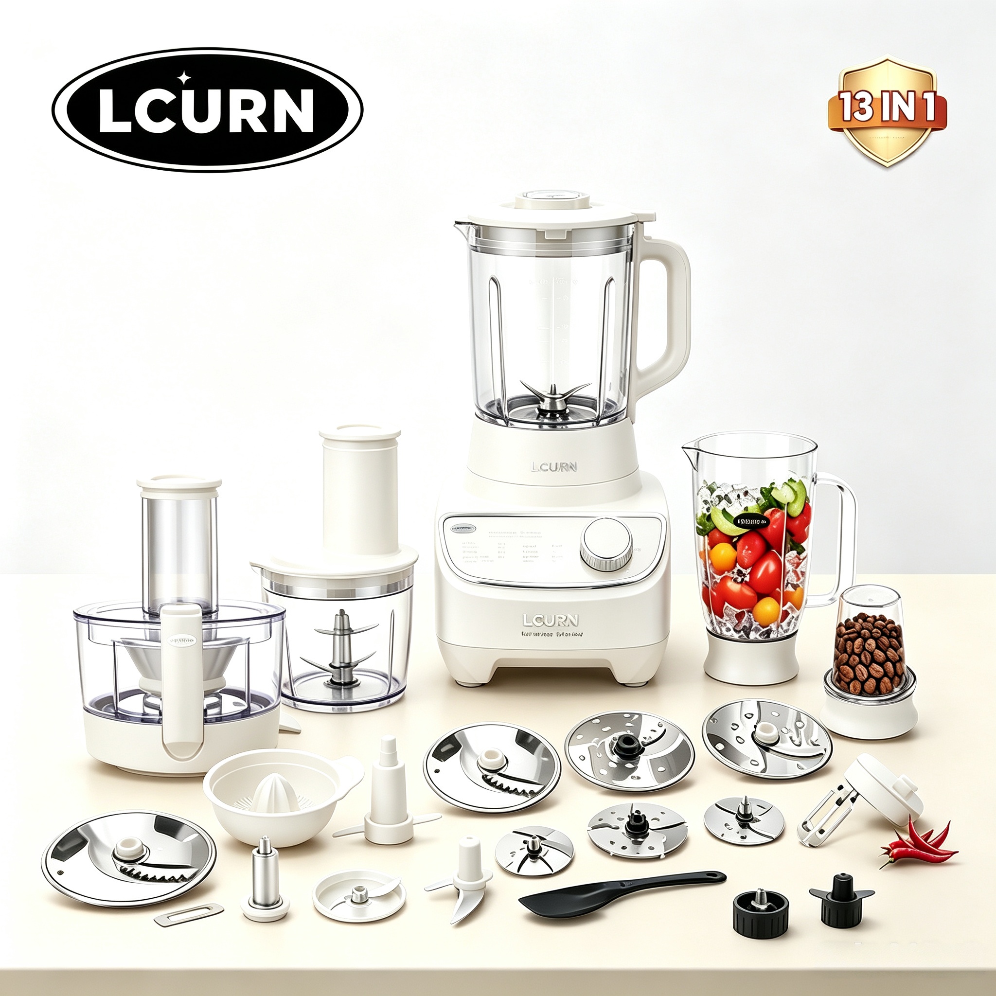 🔥Factory Promotion🔥13 IN 1 Multi-Function Food Processor | 3.5L Kitchen Master