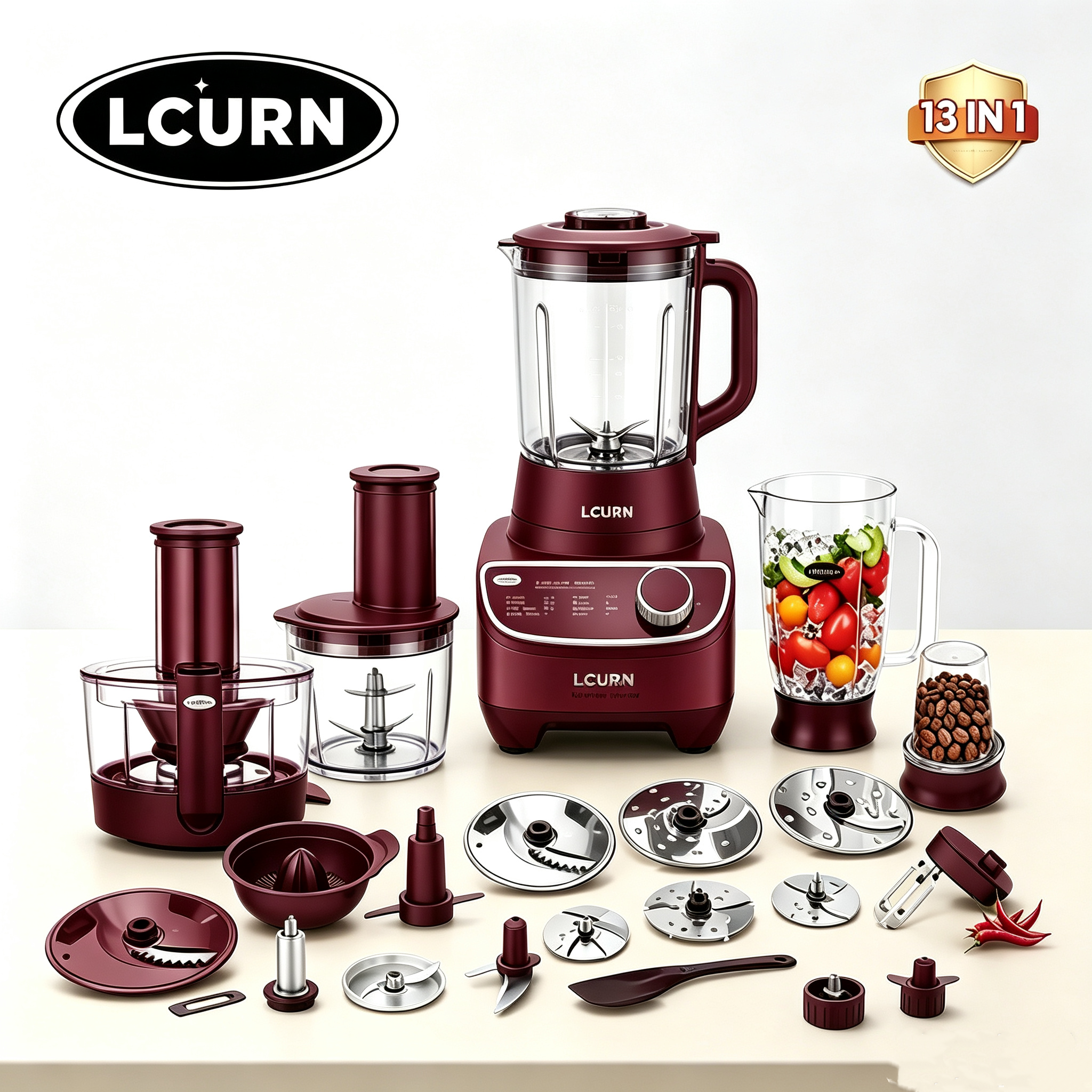 🔥Factory Promotion🔥13 IN 1 Multi-Function Food Processor | 3.5L Kitchen Master