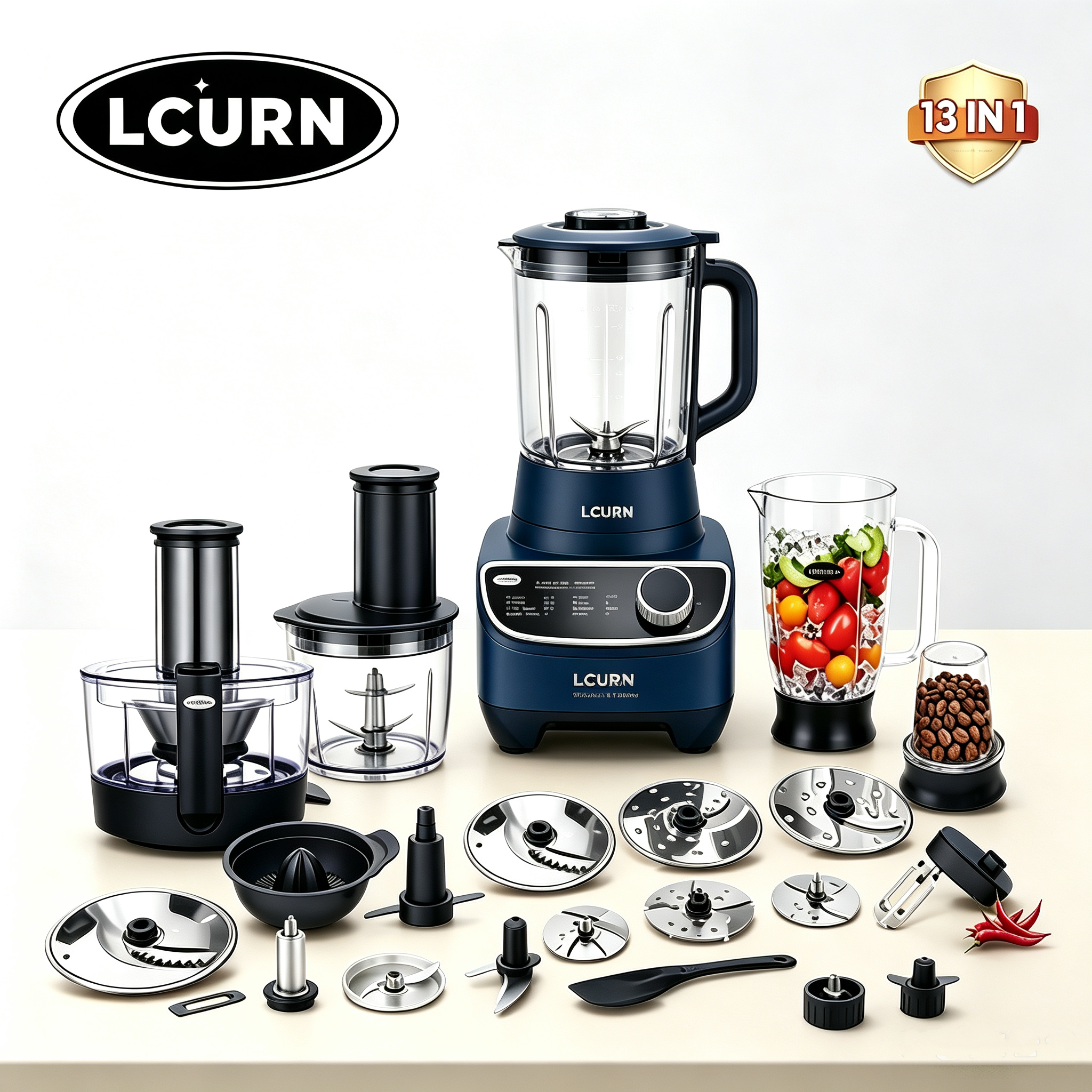 🔥Factory Promotion🔥13 IN 1 Multi-Function Food Processor | 3.5L Kitchen Master