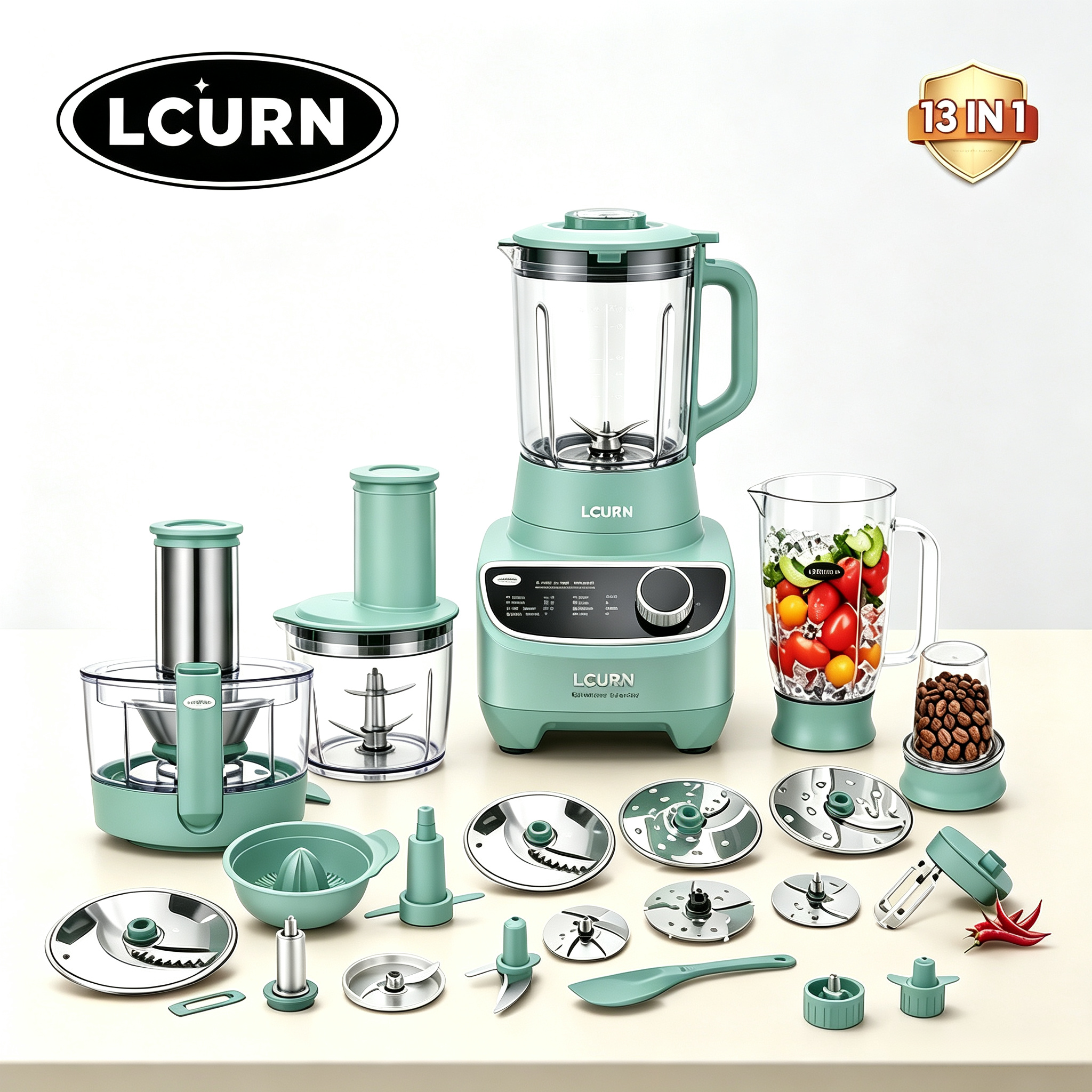 🔥Factory Promotion🔥13 IN 1 Multi-Function Food Processor | 3.5L Kitchen Master