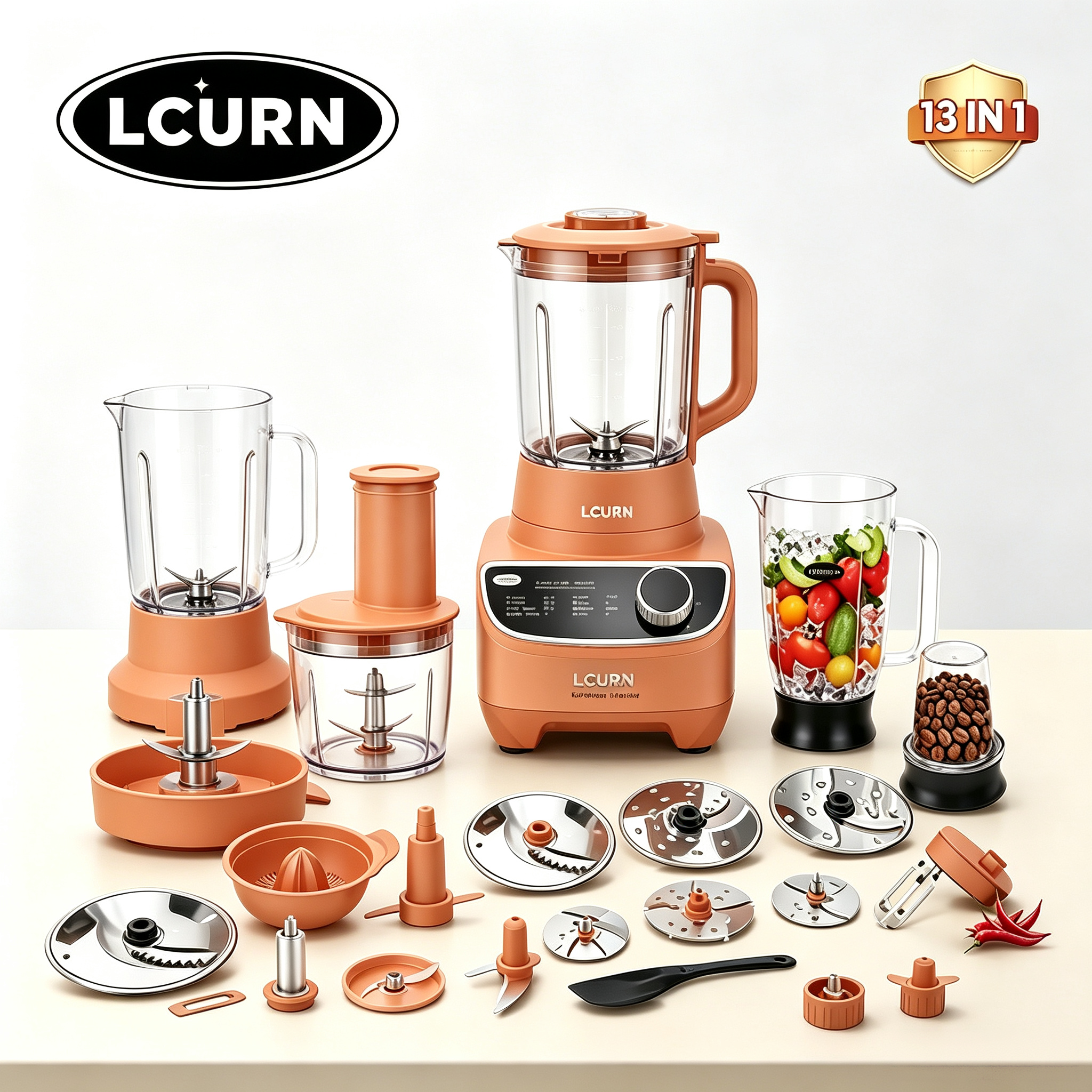 🔥Factory Promotion🔥13 IN 1 Multi-Function Food Processor | 3.5L Kitchen Master