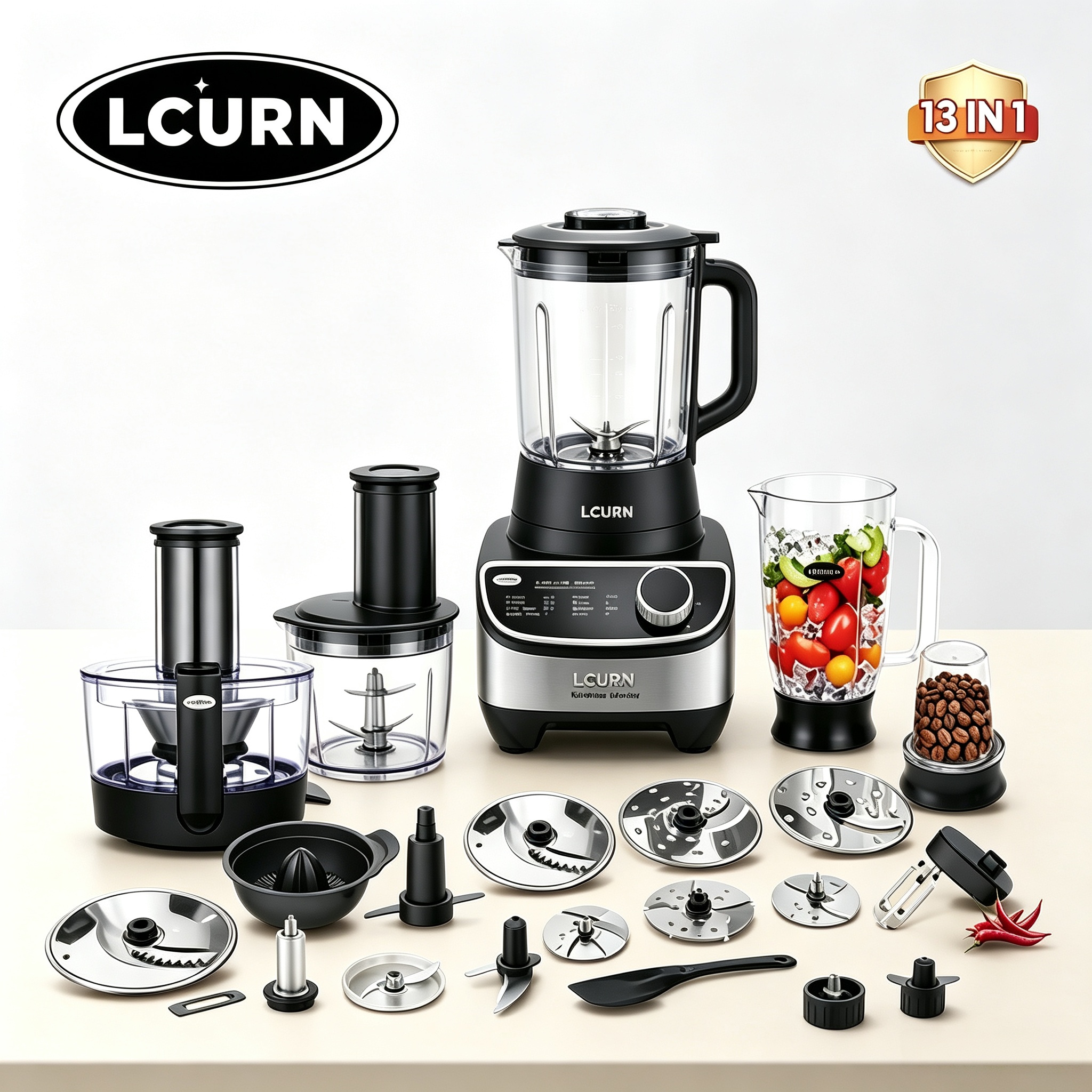 🔥Factory Promotion🔥13 IN 1 Multi-Function Food Processor | 3.5L Kitchen Master