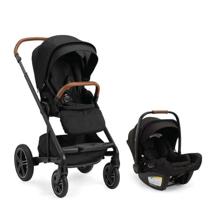 2-in-1 Baby Travel System | One-Hand Fold, All-Terrain & Lightweight Infant Car Seat
