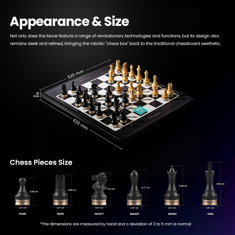 🔥Today's Special🔥 Advanced Robotic Chessboard with Wooden Pieces