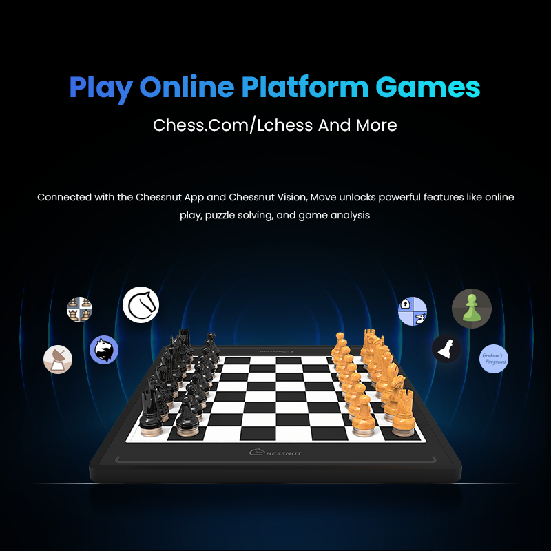 🔥Today's Special🔥 Advanced Robotic Chessboard with Wooden Pieces