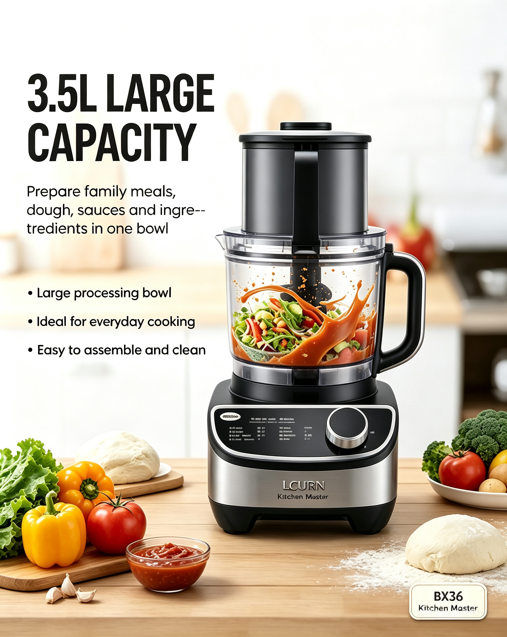 🔥Factory Promotion🔥13 IN 1 Multi-Function Food Processor | 3.5L Kitchen Master