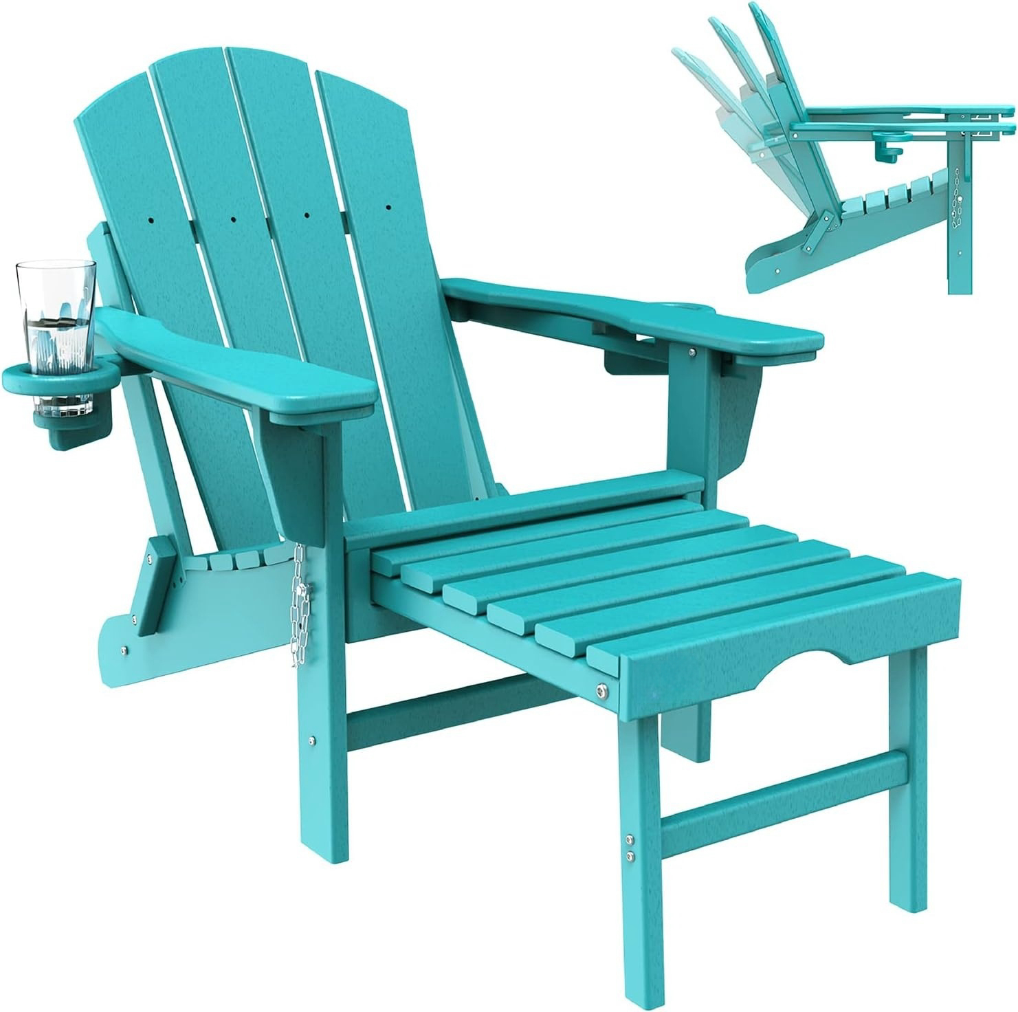 💝Summer special offer💝Last Day For Clearance✨Buy 2 get 2 free💥⛱️Folding Outdoor Adirondack Chairs Weather Resistant for Patio
