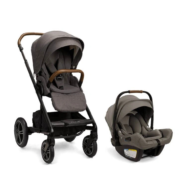2-in-1 Baby Travel System | One-Hand Fold, All-Terrain & Lightweight Infant Car Seat