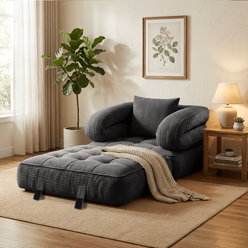 3-in-1 Convertible Folding Sofa Bed