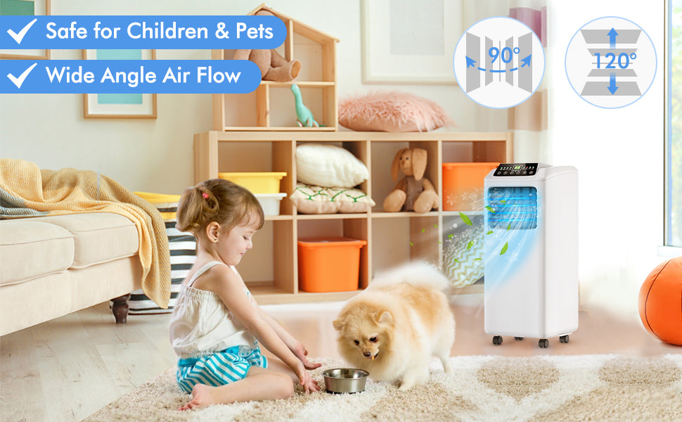 Chairliving 3-In-1 Multifunctional Air Cooler 8000BTU Portable Air Conditioner with Remote Control