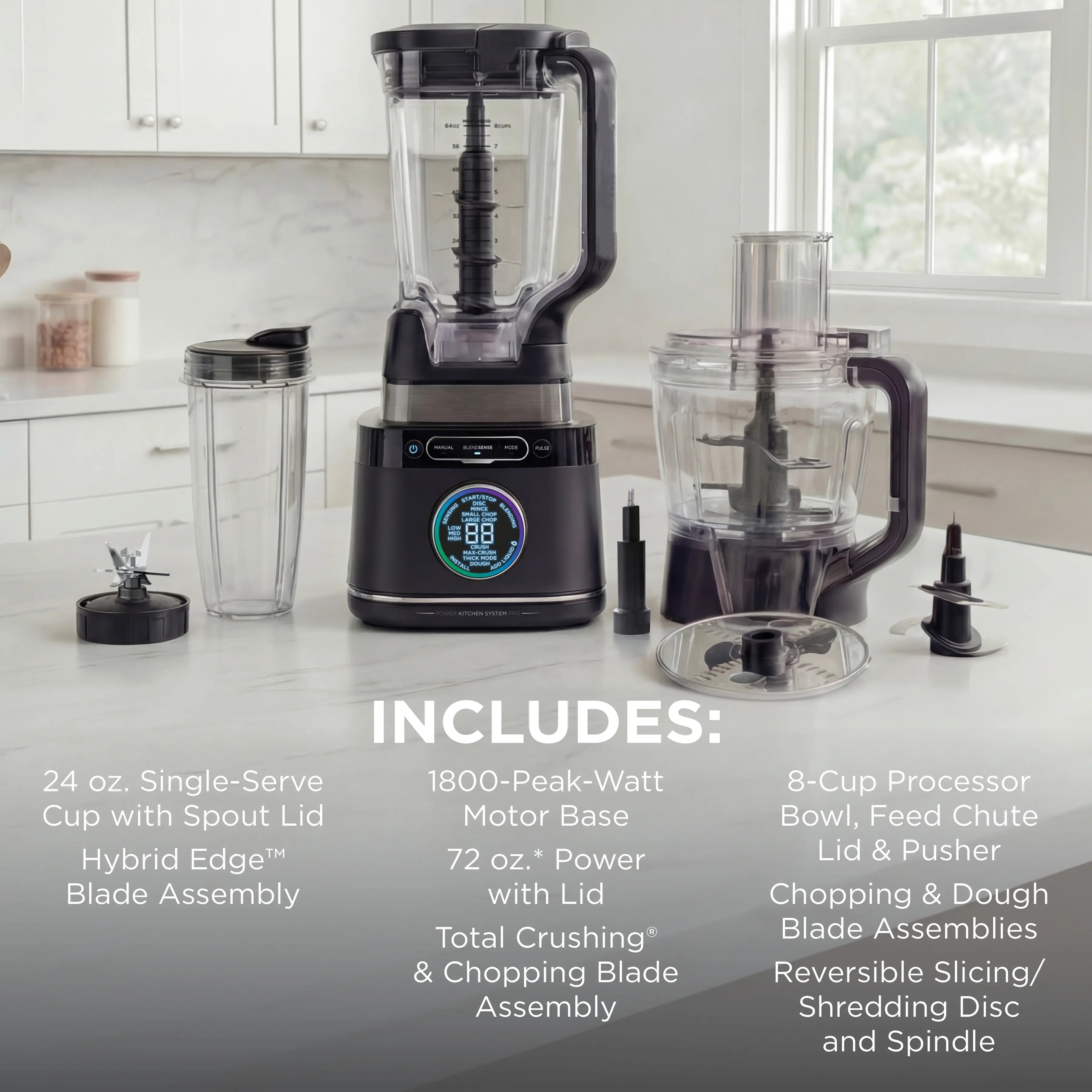 PrecisionPrep Smart Kitchen Blender System