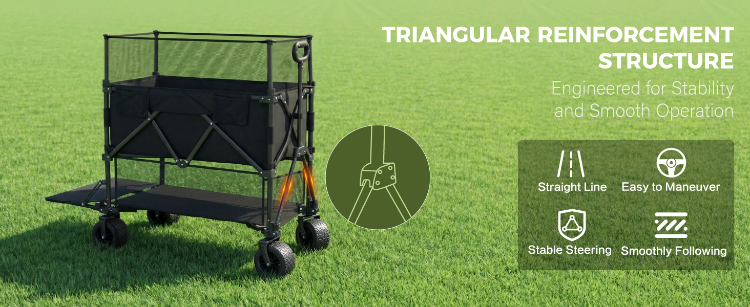 wagons carts foldable