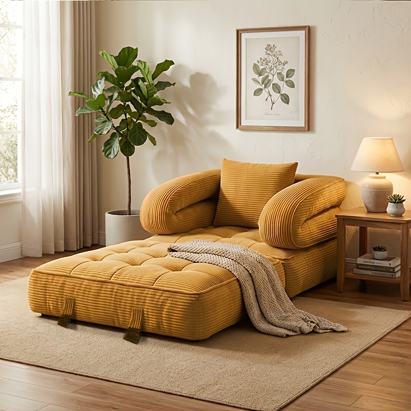 3-in-1 Convertible Folding Sofa Bed
