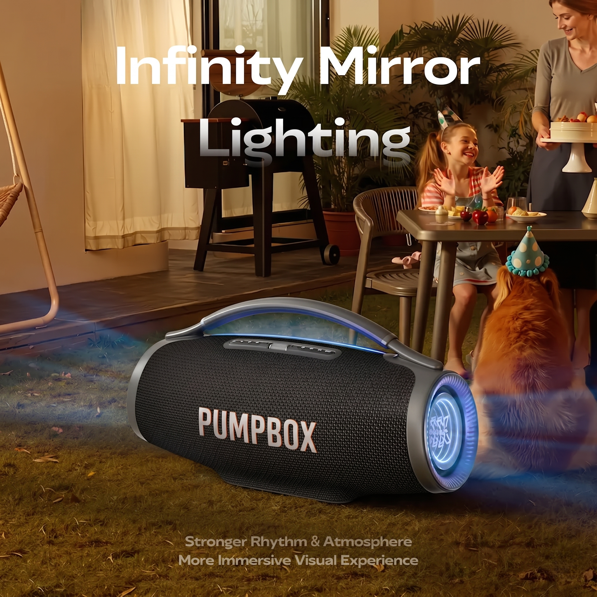 Portable Bluetooth Party Outdoor Speaker