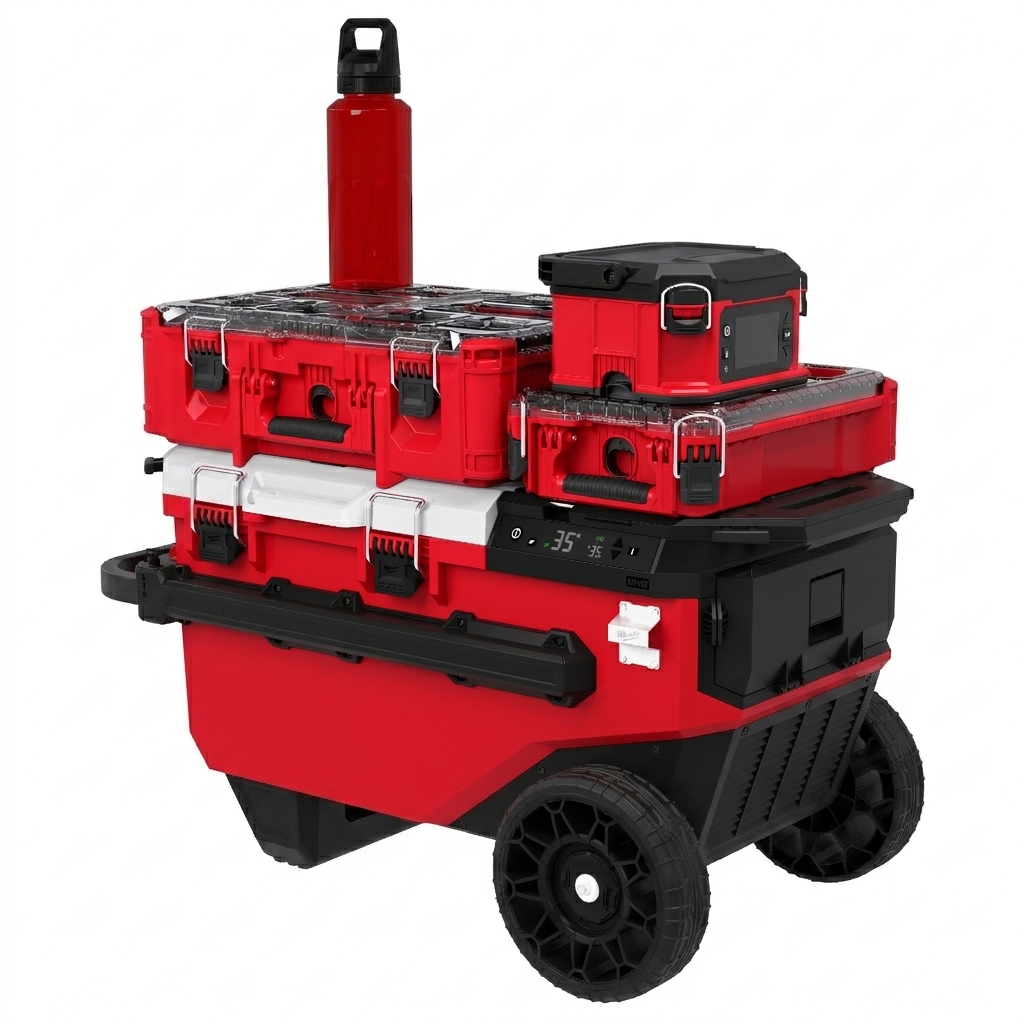 M18 30QT Rolling Fridge: Iceless Cooling Meets PACKOUT