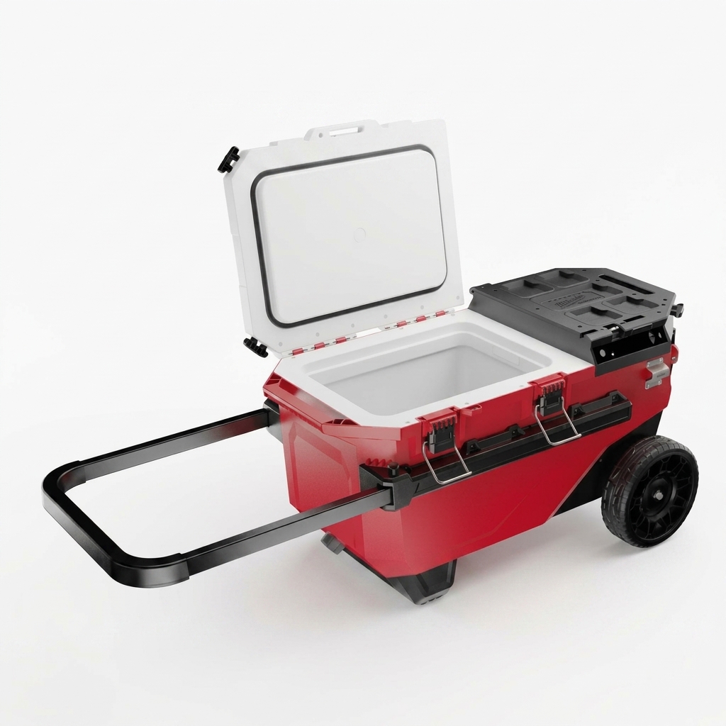 M18 30QT Rolling Fridge: Iceless Cooling Meets PACKOUT