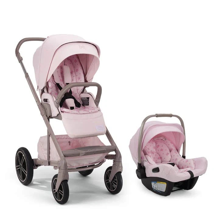 2-in-1 Baby Travel System | One-Hand Fold, All-Terrain & Lightweight Infant Car Seat