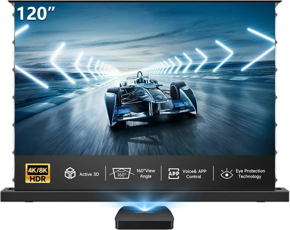 Electric Video Projector Screen