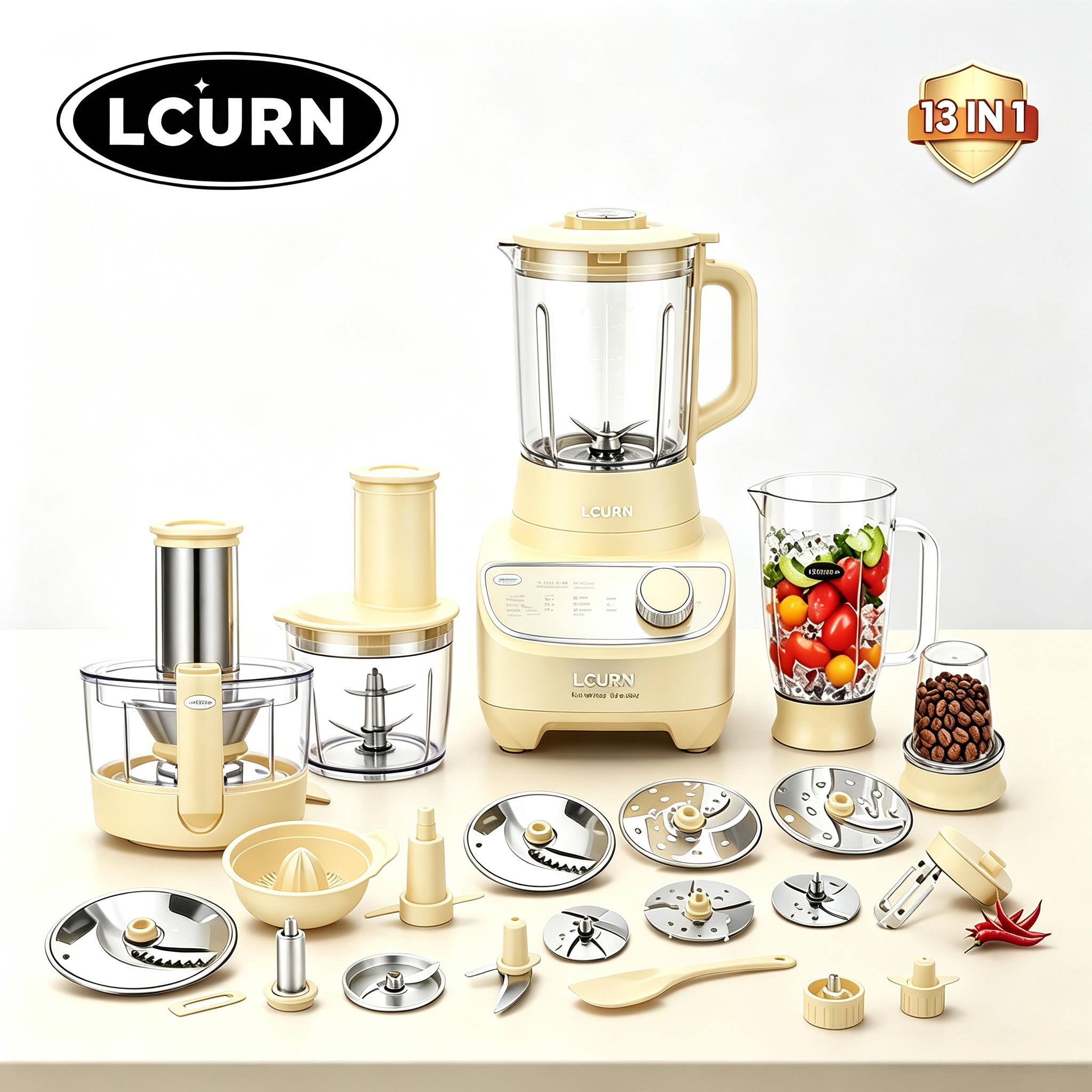 🔥Factory Promotion🔥13 IN 1 Multi-Function Food Processor | 3.5L Kitchen Master
