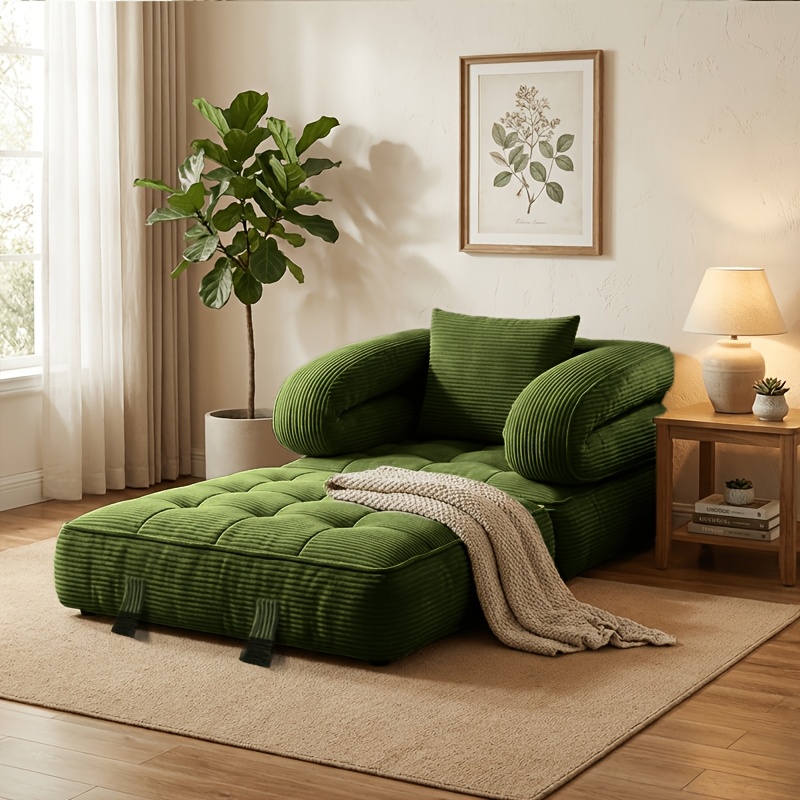 3-in-1 Convertible Folding Sofa Bed