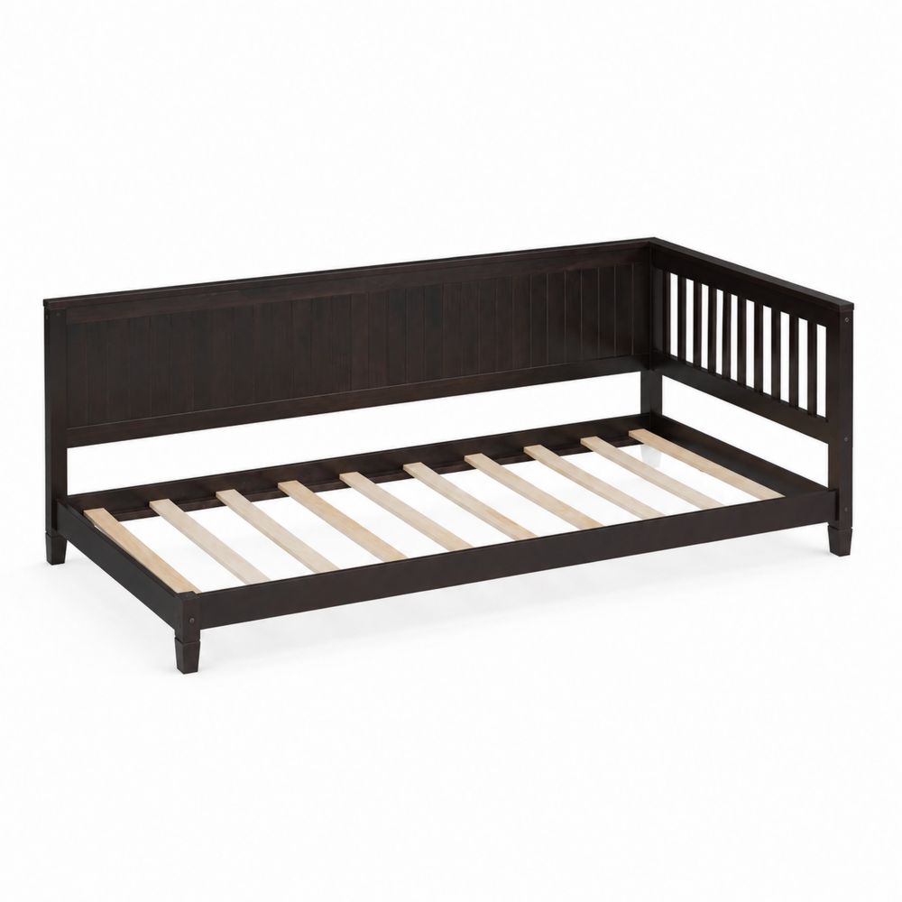 Letto da giorno in legno marrone 200x90 cm-Casmiron