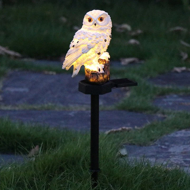 Animal Figure Garden Solar Post