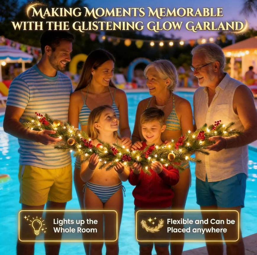 ☀️ Summer Special: 50% OFF LED Greenery Garland! 🌿✨ – The Secret to a Magical Garden Party!