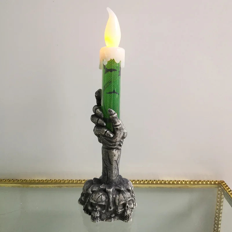 ⏳Limited Time Offer🎃 Skeleton Hand Halloween Candles