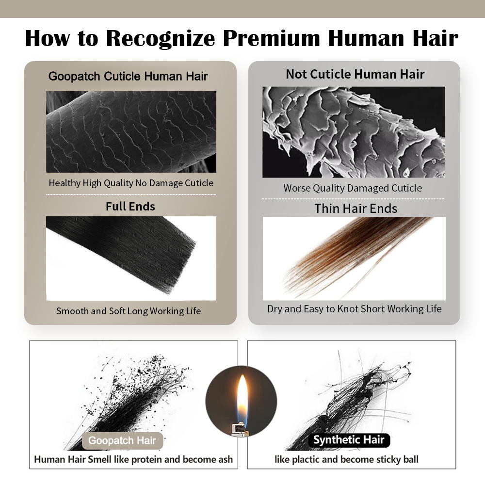 Seamless Injected Hand-Tied Invisible Tape In Hair Extension -- 100% VIRGIN HUMAN HAIR(10-piece)