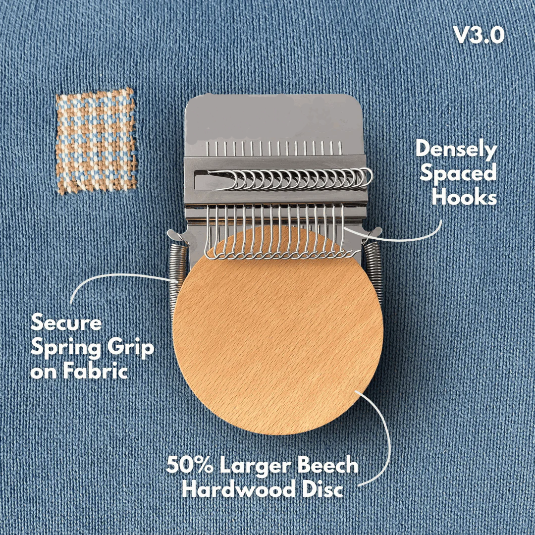 3-Piece Handmade Knitting Machine Set