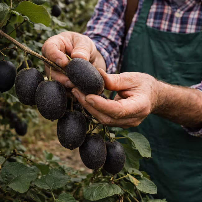 🥝Black Diamond Ruby kivi magok – Édes, tápanyagban gazdag és otthon is könnyen termeszthető