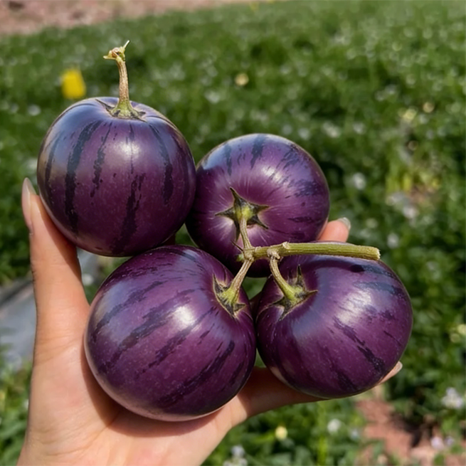 😋 Lila pepino magok 💜 Édes, lédús és könnyen termeszthető 🌱