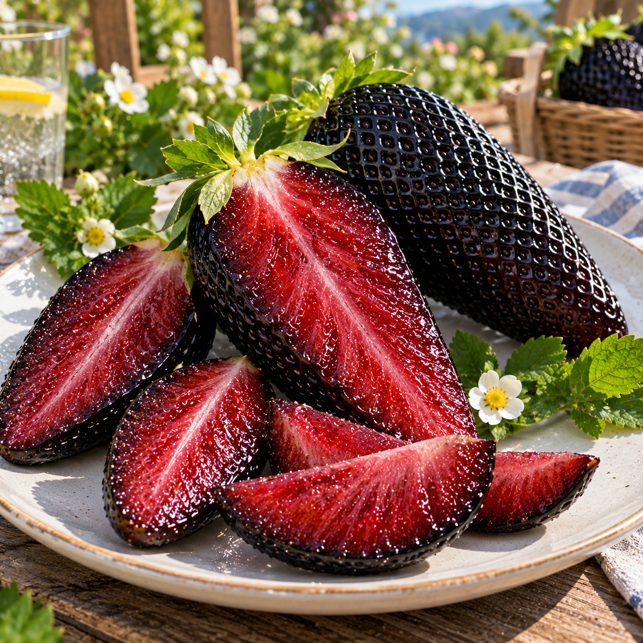 🍓Óriási, megnyúlt szamócák magjai – 3 szín ritka keveréke