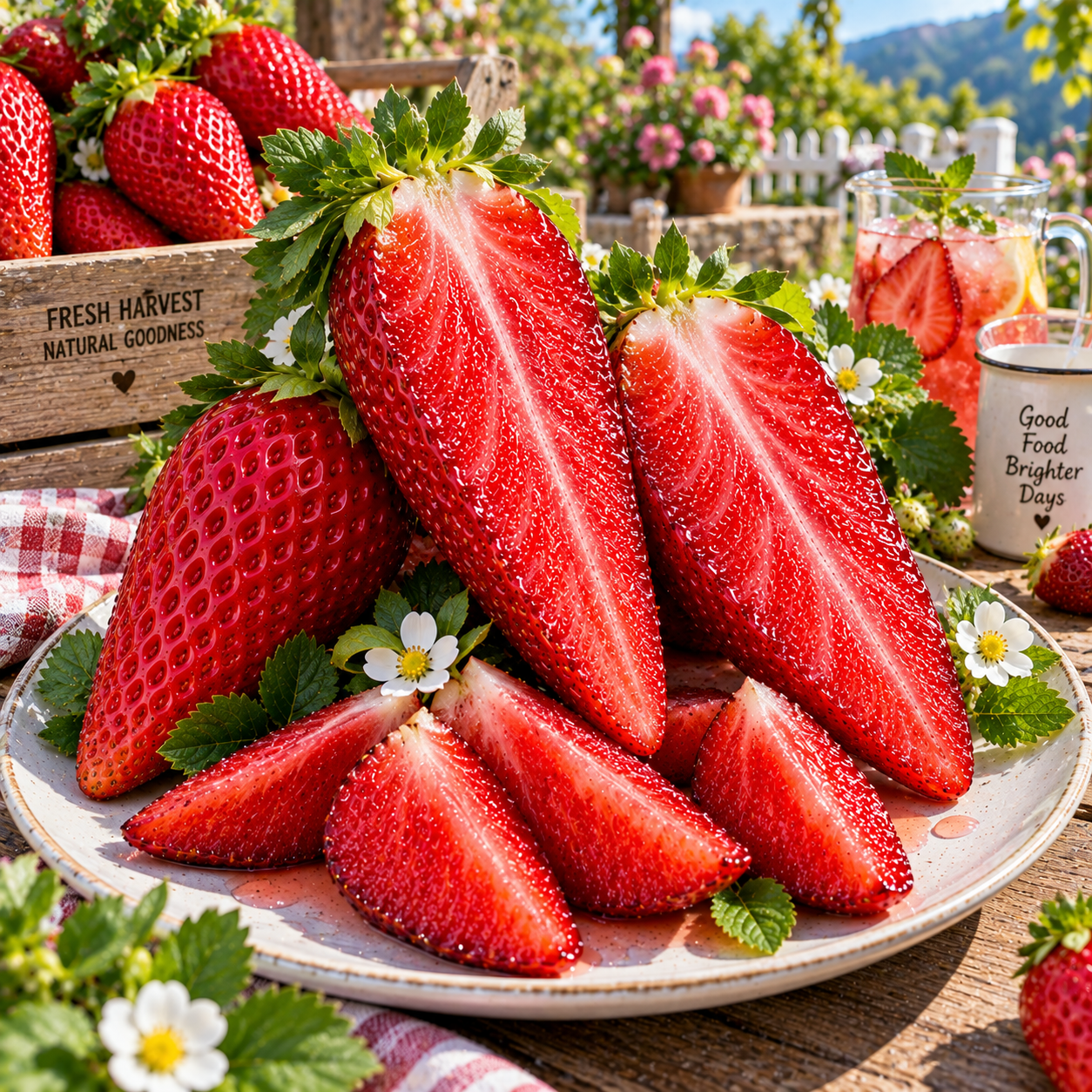 🍓Óriási, megnyúlt szamócák magjai – 3 szín ritka keveréke