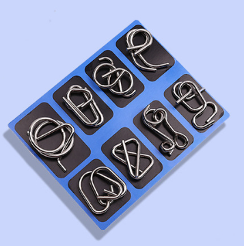 Brain Twist Metal Puzzle IQ Test