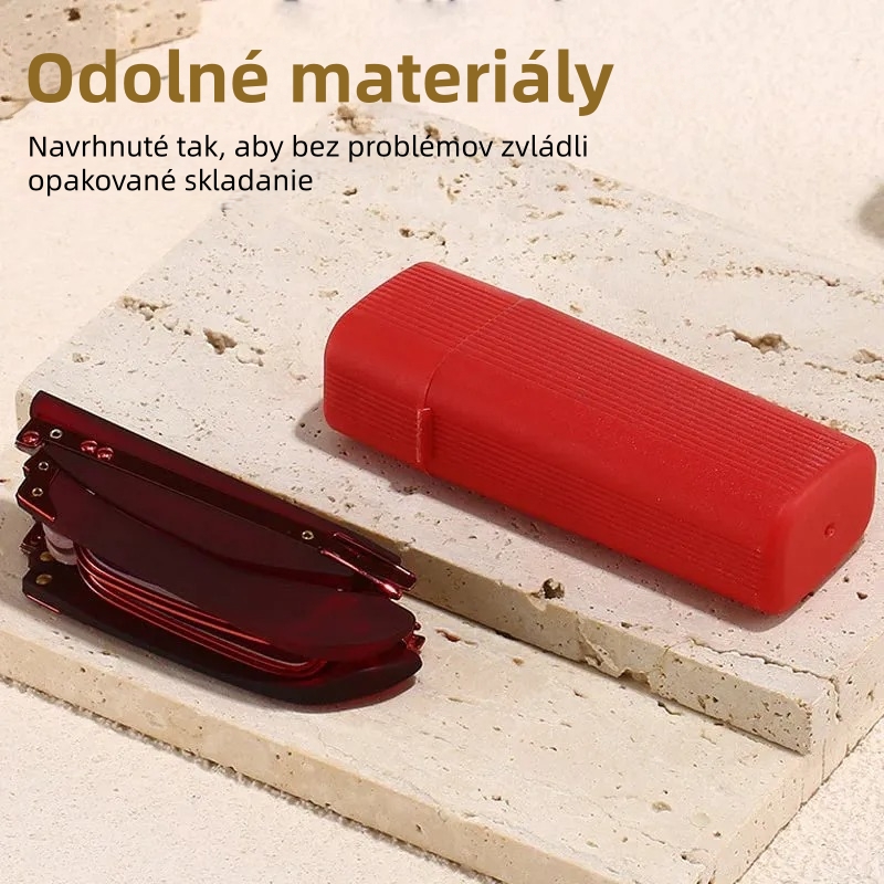 🎁 Utolsó nap - 49% kedvezmény 👓 👓 Összecsukható olvasószemüveg kék fényszűrővel és tokkal