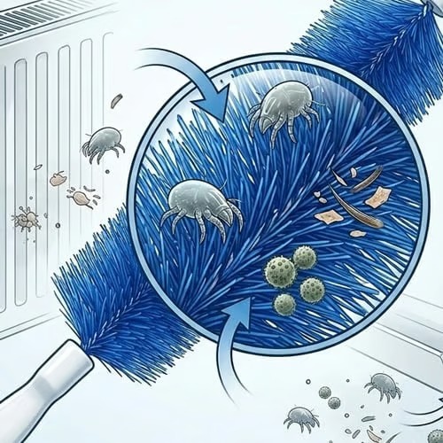 🧹Fan Cleaning Brush – Deep Clean Dust Fast Without Disassembly