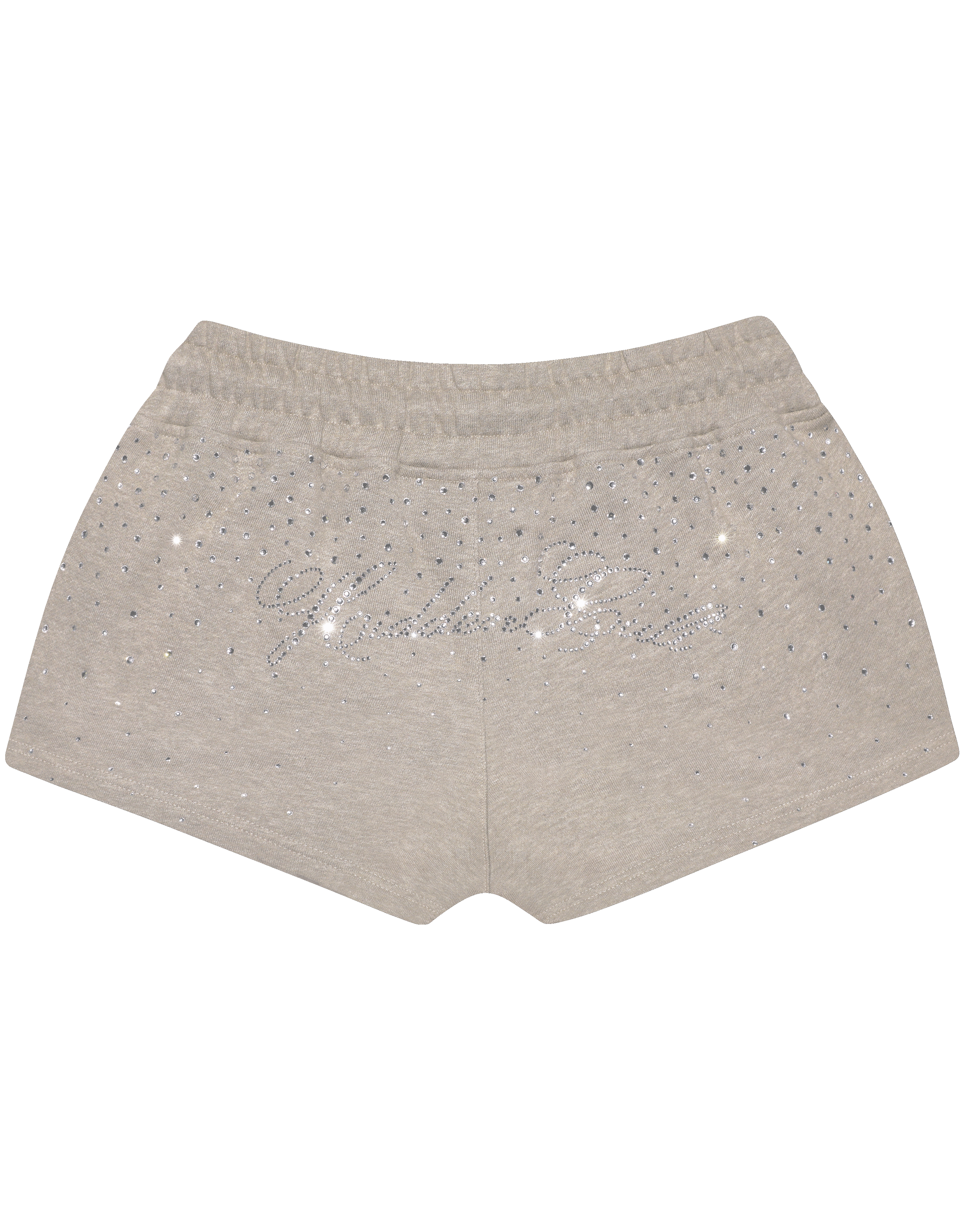  Oat Rhinestone Shorts