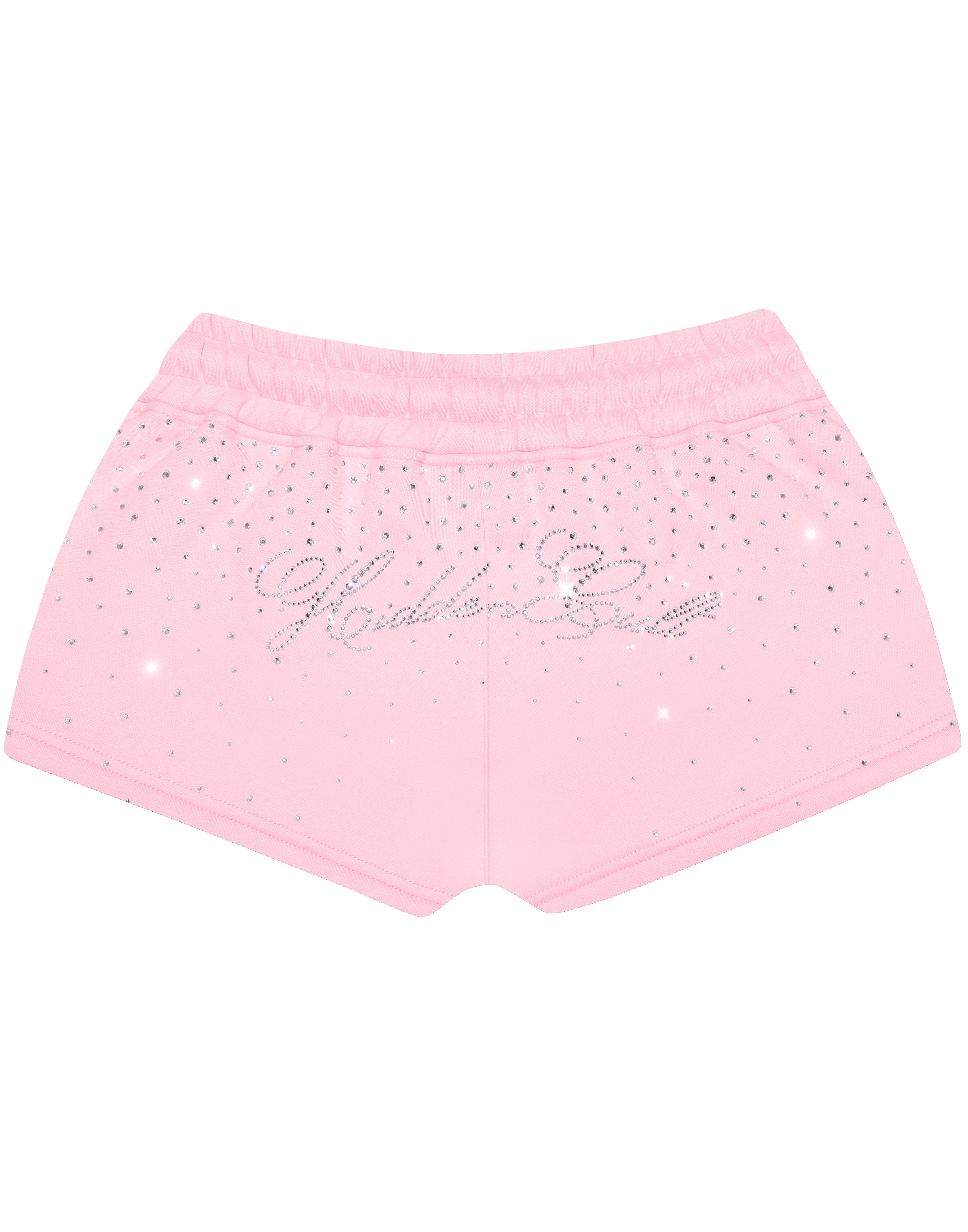 Perfect Pink Rhinestone Shorts