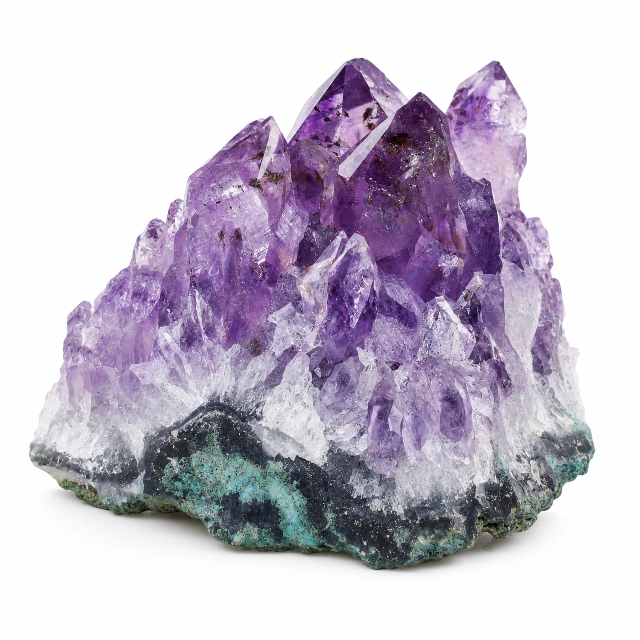 Cristal decorativo morado tipo amatista-Casawooda