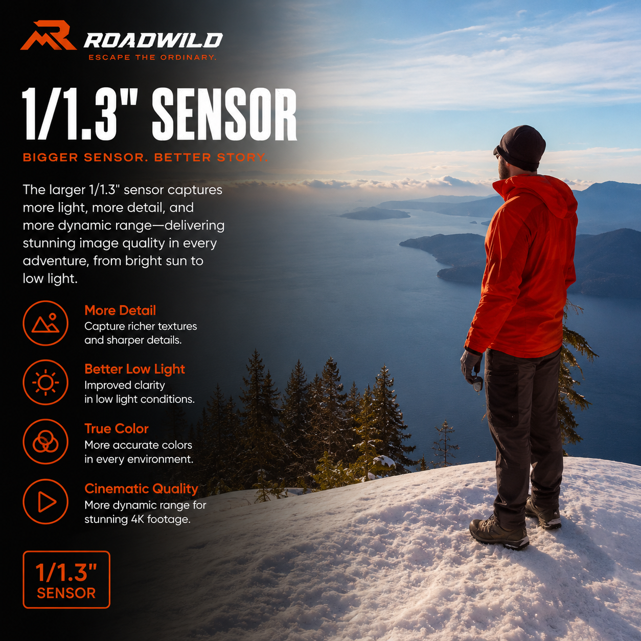 ROADWILD TRAILCAPTURE Adventure Action Camera - View 19